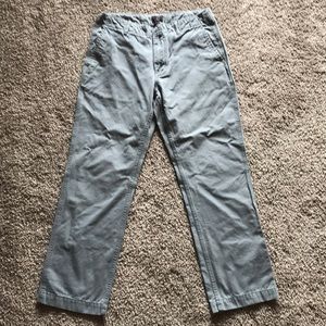 GAP Slate Grey khakis.